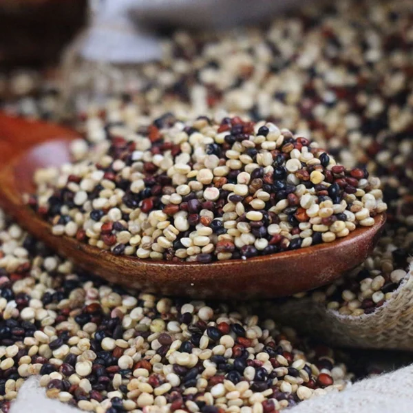 Foodco Tri-Colour Quinoa Blend – Red, Black & White Quinoa Healthy Rice Superfood