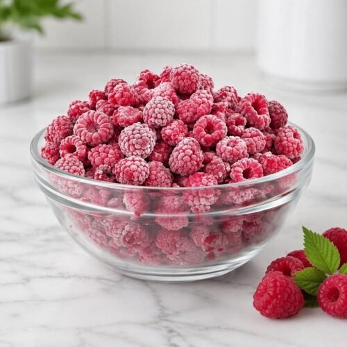 Frozen Raspberries Wholesale 100% Natural Fresh Red Raspberry Whole for Smoothies Jam & Bakery