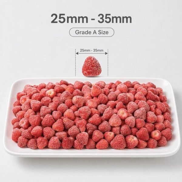 Frozen Strawberries Wholesale 100% Natural Fresh Frozen Whole Strawberry for Jam & Smoothies