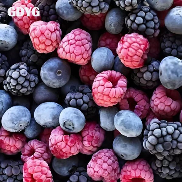Frozen Mixed Berries Wholesale | 100% Natural Fresh Blackberry Blueberry Raspberry Strawberry Mix for Smoothies Jam & Bakery