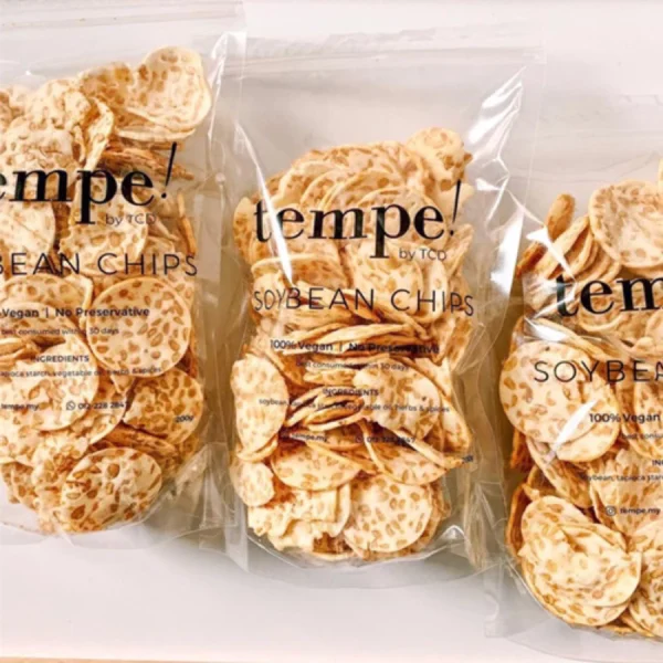 TCD Vegan Tempeh & Tofu Chips – Healthy Soybean Snack