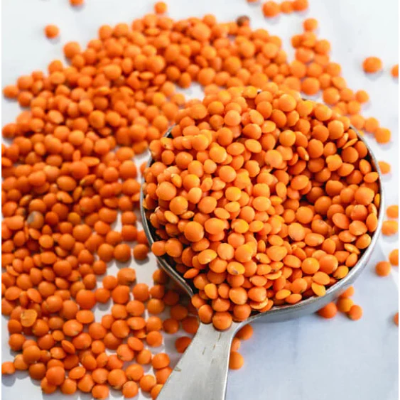 Organic Whole Red Lentils (250g)