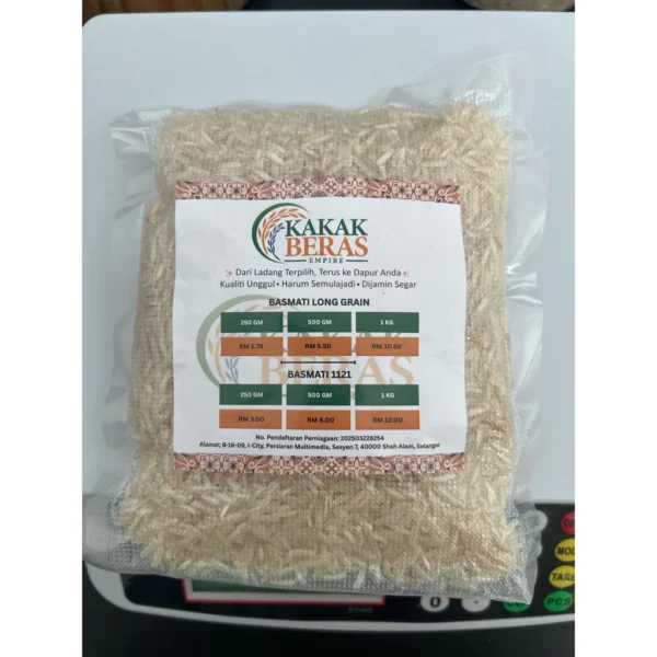 Premium White Rice Long Grain 200gm | All-Natural Fresh Long-Grain White Rice