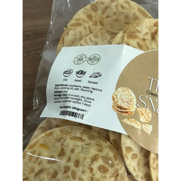 Homemade Thin & Crispy Tempeh Chips