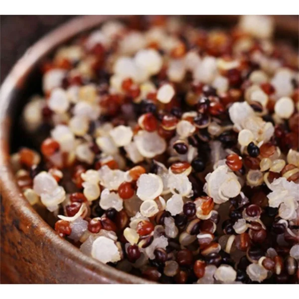 Organic Quinoa Tri-colour Raw Mix (Pearl White Quinoa/Brown Quinoa/Black Quinoa)