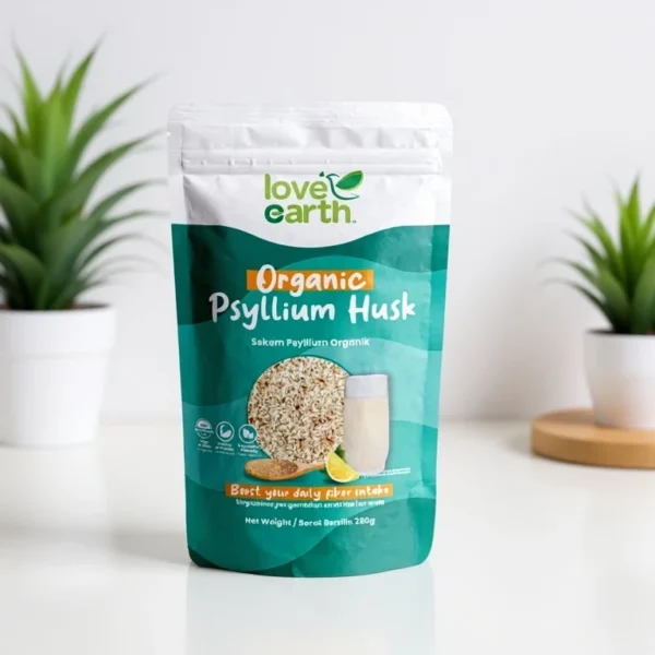 Love Earth Organic Psyllium Husk 250g